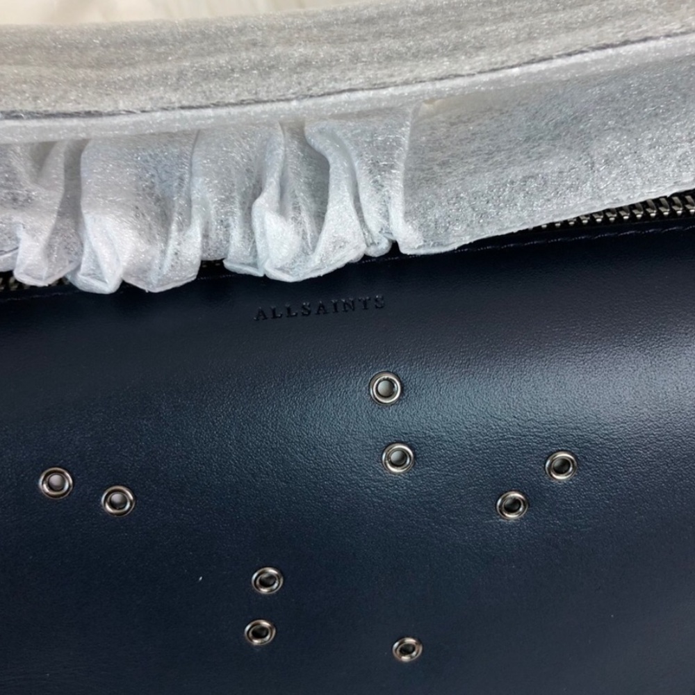 All Saints Junai Leather Bag - Picture 4 of 8